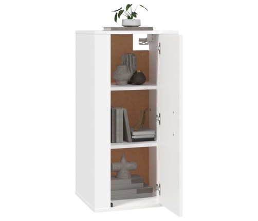 Mueble para TV de pared blanco 40x34,5x80 cm