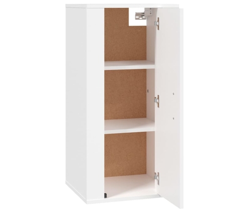 Mueble para TV de pared blanco 40x34,5x80 cm