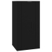 vidaXL Mueble para TV de pared negro 40x34,5x80 cm