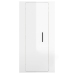 Mueble para TV de pared blanco brillante 40x34,5x80 cm