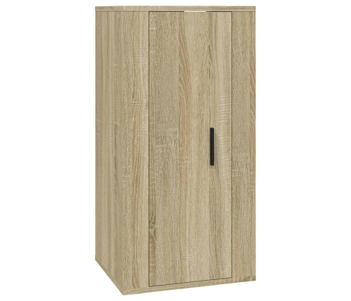 Mueble para TV de pared roble Sonoma 40x34,5x80 cm