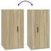 Mueble para TV de pared roble Sonoma 40x34,5x80 cm