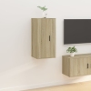 Mueble para TV de pared roble Sonoma 40x34,5x80 cm