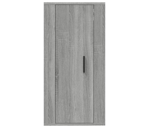 vidaXL Mueble para TV de pared gris Sonoma 40x34,5x80 cm