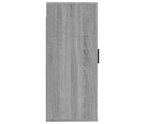 vidaXL Mueble para TV de pared gris Sonoma 40x34,5x80 cm