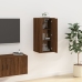 Mueble para TV de pared roble marrón 40x34,5x80 cm