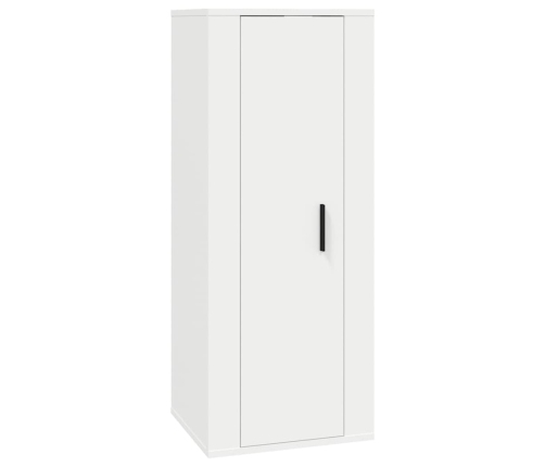 Mueble para TV de pared blanco 40x34,5x100 cm