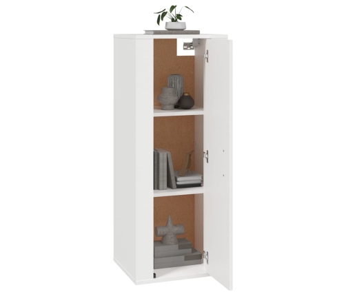 Mueble para TV de pared blanco 40x34,5x100 cm