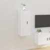 Mueble para TV de pared blanco 40x34,5x100 cm