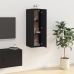 Mueble para TV de pared negro 40x34,5x100 cm