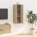 Mueble para TV de pared roble Sonoma 40x34,5x100 cm