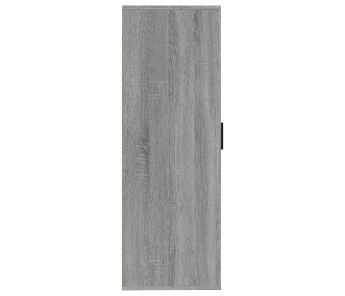 Mueble para TV de pared gris Sonoma 40x34,5x100 cm