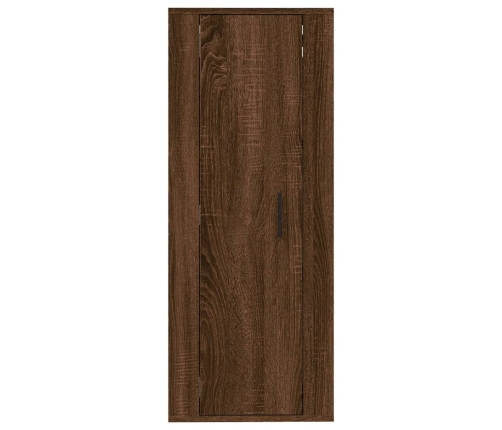 Mueble para TV de pared roble marrón 40x34,5x100 cm