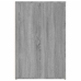 Escritorio de madera contrachapada gris Sonoma 100x49x75 cm