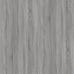 Escritorio de madera contrachapada gris Sonoma 100x49x75 cm