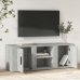 vidaXL Mueble de TV madera contrachapada gris hormigón 100x31,5x35 cm