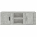 vidaXL Mueble de TV madera contrachapada gris hormigón 100x31,5x35 cm