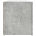 vidaXL Mueble de TV madera contrachapada gris hormigón 100x31,5x35 cm