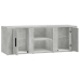 vidaXL Mueble de TV madera contrachapada gris hormigón 100x31,5x35 cm