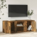 Mueble de TV madera contrachapada roble ahumado 100x31,5x35 cm