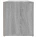 Mueble para TV madera contrachapada gris Sonoma 100x31,5x35 cm