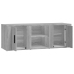 Mueble para TV madera contrachapada gris Sonoma 100x31,5x35 cm