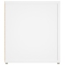 Mueble para TV madera contrachapada blanco 80x31,5x36 cm