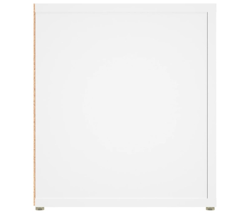 Muebles para TV 2 uds madera contrachapada blanco 80x31,5x36 cm