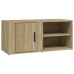 Mueble para TV madera contrachapada roble Sonoma 80x31,5x36 cm