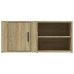 Mueble para TV madera contrachapada roble Sonoma 80x31,5x36 cm