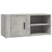 vidaXL Mueble para TV madera contrachapada gris hormigón 80x31,5x36 cm