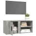 vidaXL Mueble para TV madera contrachapada gris hormigón 80x31,5x36 cm