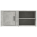 vidaXL Mueble para TV madera contrachapada gris hormigón 80x31,5x36 cm