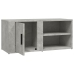 vidaXL Mueble para TV madera contrachapada gris hormigón 80x31,5x36 cm