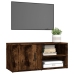 Mueble para TV madera contrachapada roble ahumado 80x31,5x36 cm