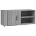 Mueble para TV madera contrachapada gris Sonoma 80x31,5x36 cm