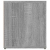 Mueble para TV madera contrachapada gris Sonoma 80x31,5x36 cm