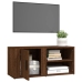 vidaXL Mueble para TV madera contrachapada roble marrón 80x31,5x36 cm