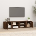 vidaXL Mueble TV 2 uds madera contrachapada roble marrón 80x31,5x36cm