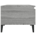 Mesa auxiliar madera contrachapada gris Sonoma 50x46x35 cm