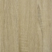 vidaXL Mesa auxiliar madera contrachapada roble Sonoma 50x46x50 cm