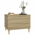 Mesa de centro madera contrachapada roble Sonoma 60x44,5x45 cm