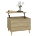 Mesa de centro madera contrachapada roble Sonoma 60x44,5x45 cm