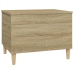 Mesa de centro madera contrachapada roble Sonoma 60x44,5x45 cm