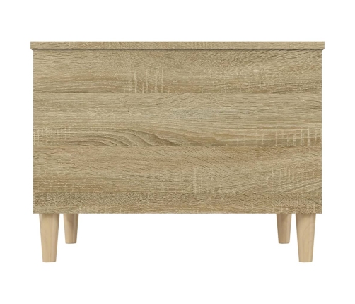 Mesa de centro madera contrachapada roble Sonoma 60x44,5x45 cm