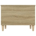 Mesa de centro madera contrachapada roble Sonoma 60x44,5x45 cm