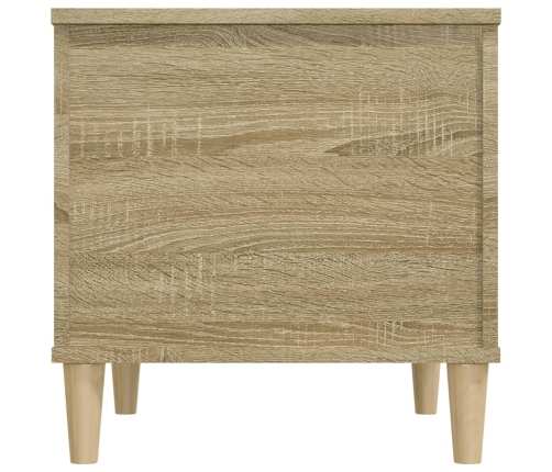 Mesa de centro madera contrachapada roble Sonoma 60x44,5x45 cm