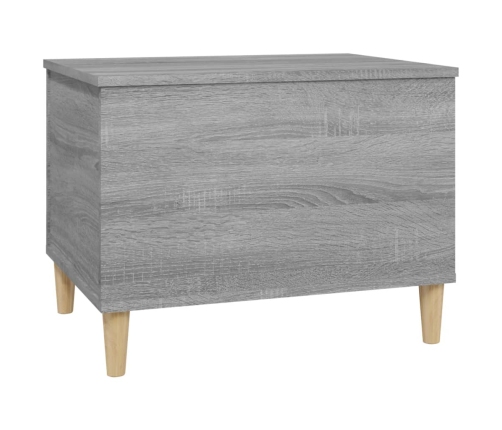 Mesa de centro madera contrachapada gris Sonoma 60x44,5x45 cm