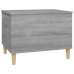 Mesa de centro madera contrachapada gris Sonoma 60x44,5x45 cm