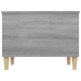 Mesa de centro madera contrachapada gris Sonoma 60x44,5x45 cm